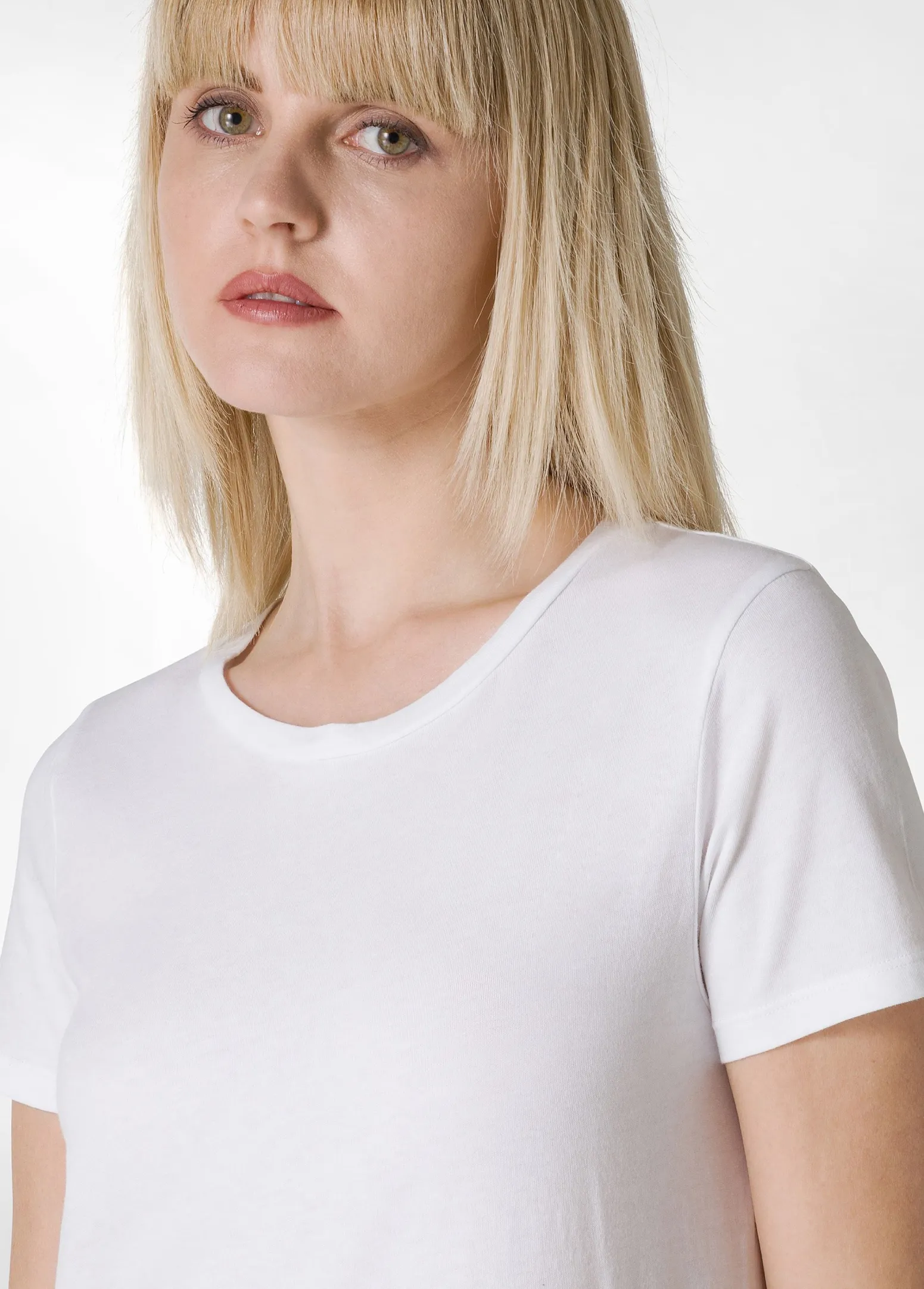 DEHA Vestiti, Gonne E Tute*Abito Lungo Con Inserto In Popeline Bianco