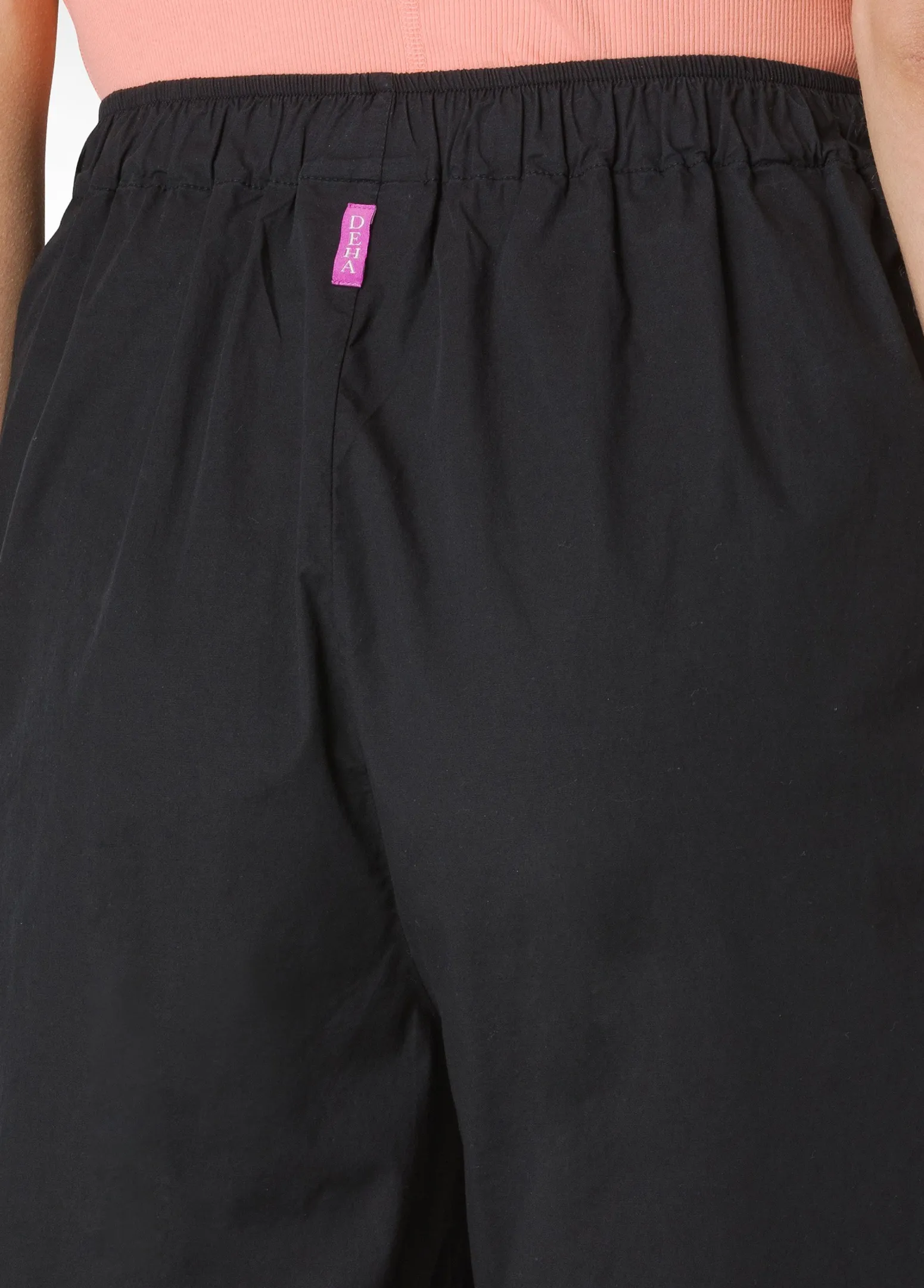 DEHA Bermuda*Bermuda In Popeline Nero