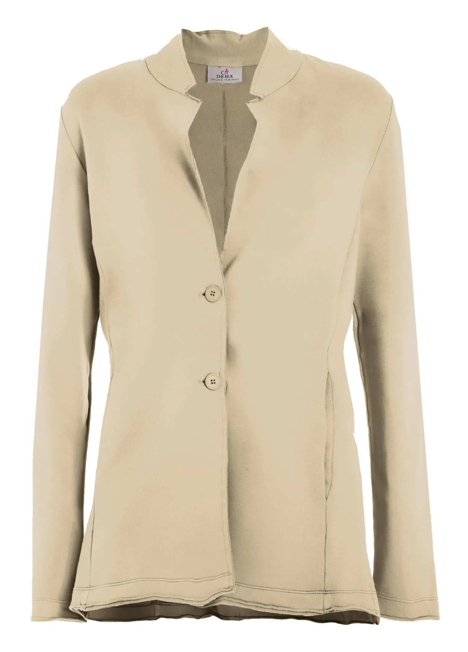 DEHA Giacche E Giubbotti*Blazer In Felpa Leggera Beige