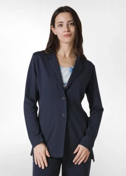 DEHA Giacche E Giubbotti*Blazer In Felpa Leggera Blu