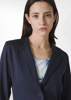 DEHA Giacche E Giubbotti*Blazer In Felpa Leggera Blu