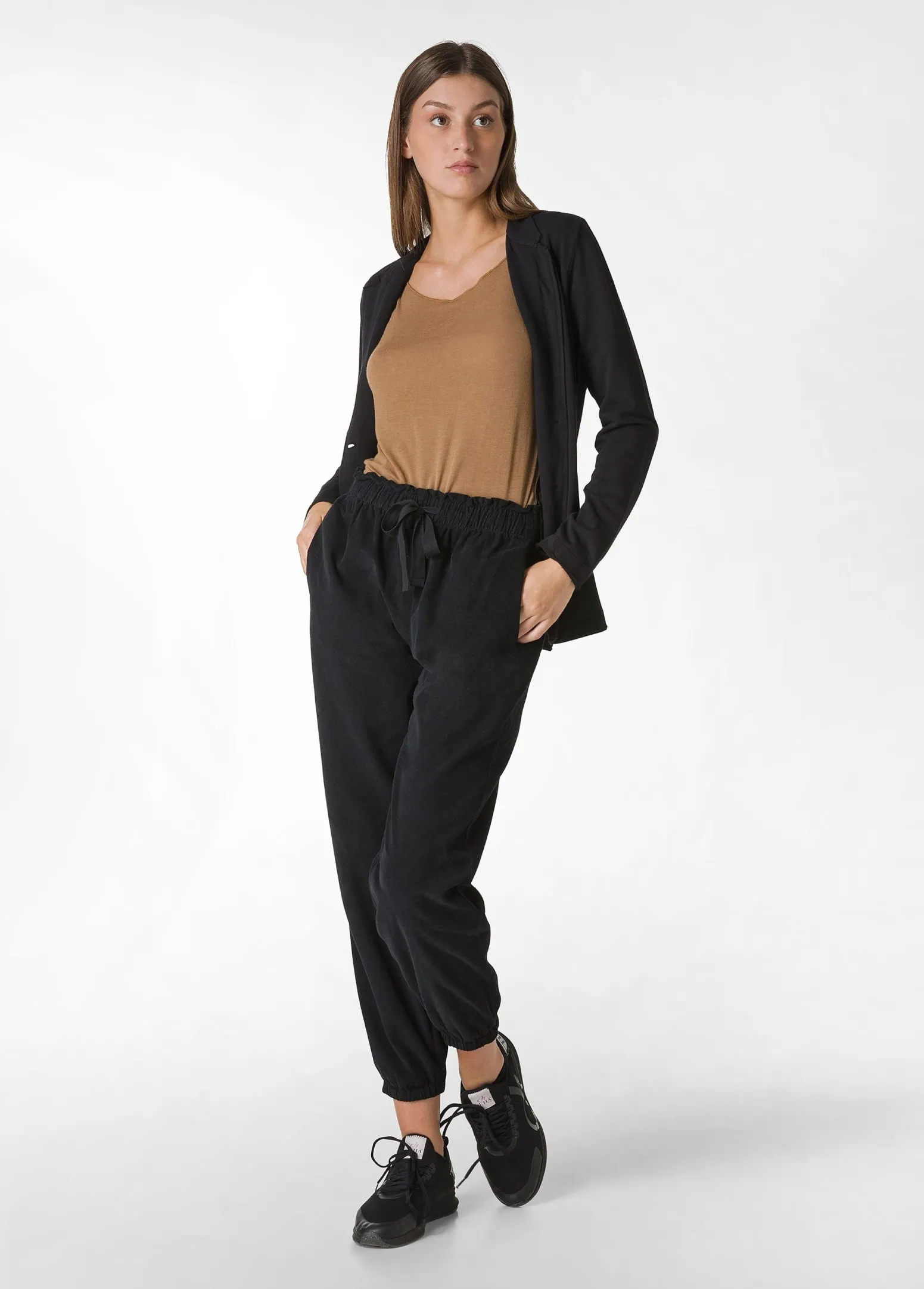 DEHA Giacche E Giubbotti*Blazer In Felpa Leggera Nero
