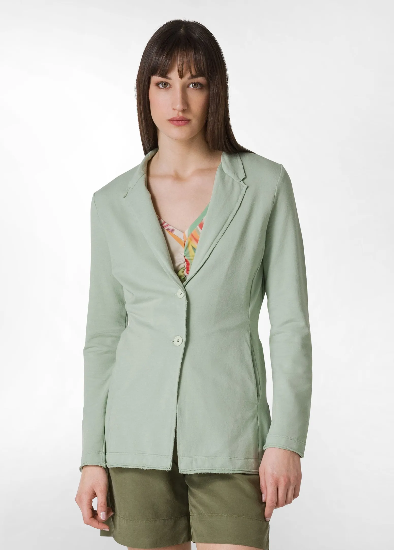 DEHA Giacche E Giubbotti*Blazer In Felpa Leggera Verde