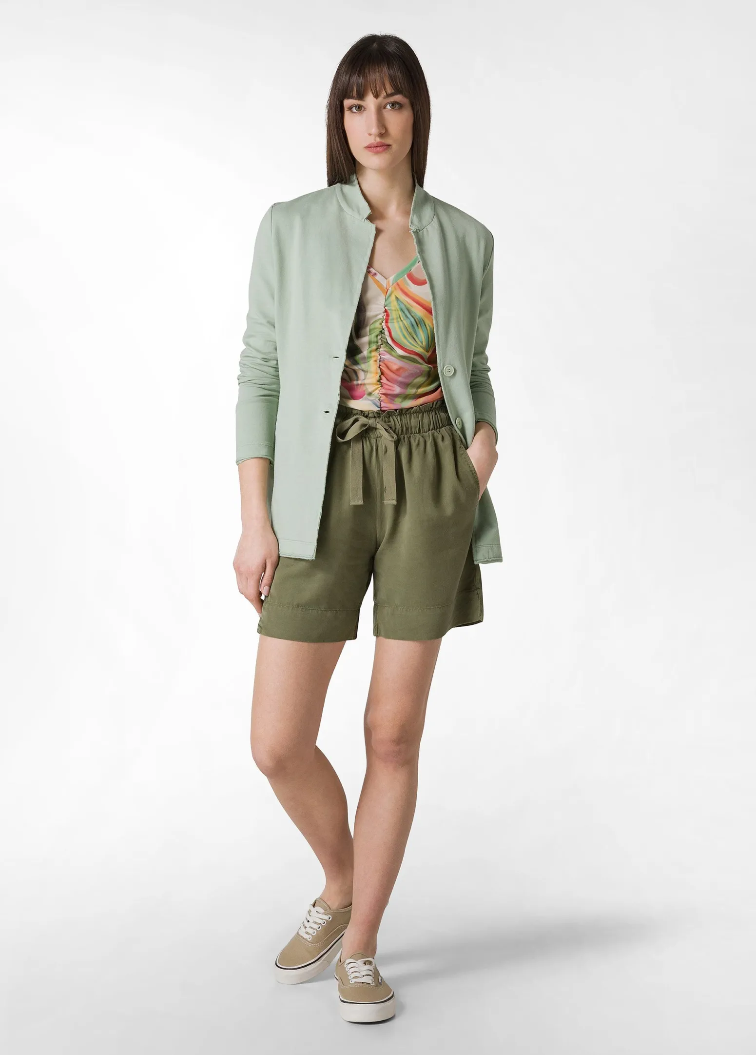 DEHA Giacche E Giubbotti*Blazer In Felpa Leggera Verde