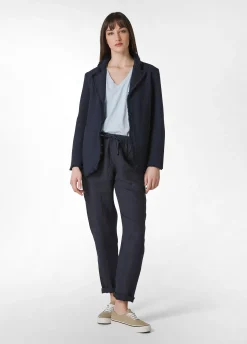 DEHA Giacche E Giubbotti*Blazer In Tweed Di Cotone Blu