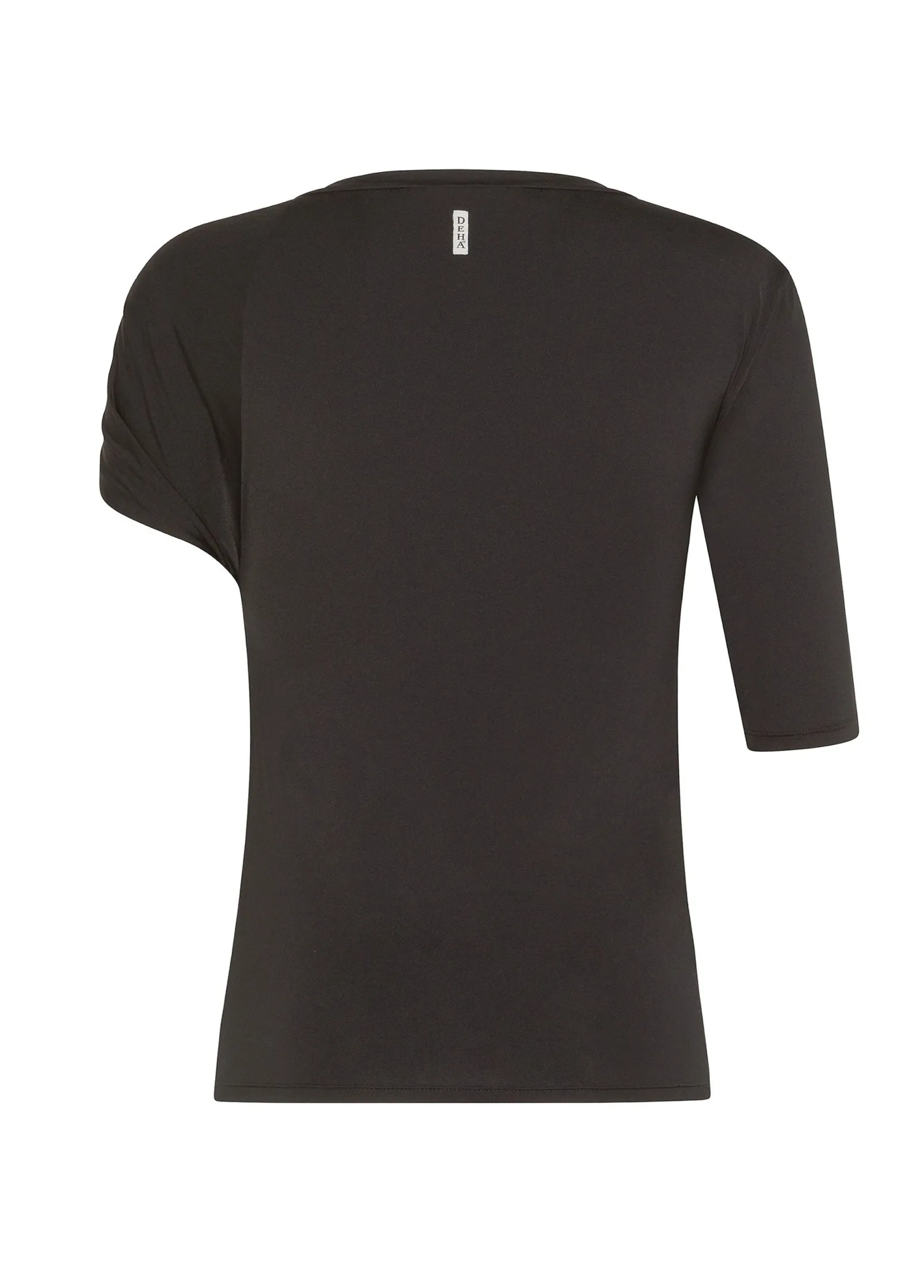 DEHA Top & T-Shirts*Blusa Asimmetrica Nero