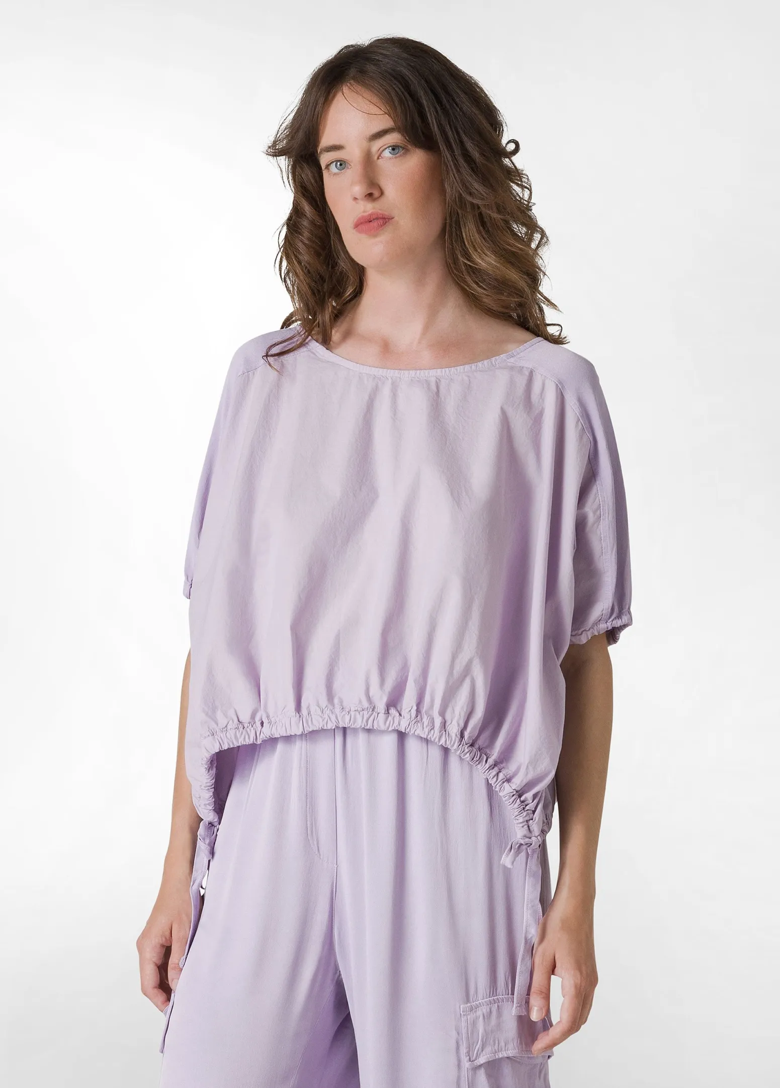 DEHA Camicie & Bluse*Blusa In Popeline E Raso Viola