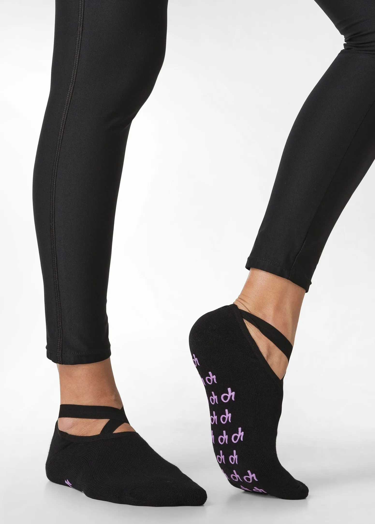 DEHA Accessori Sportivi*Calzini Antiscivolo Nero
