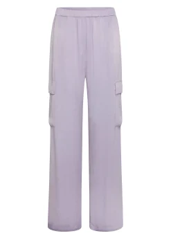 DEHA Comfort Set*Completo In Popeline E Raso Viola