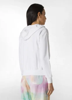 DEHA Felpe & Maglieria*Felpa Core Leggera Con Zip E Cappuccio Bianco