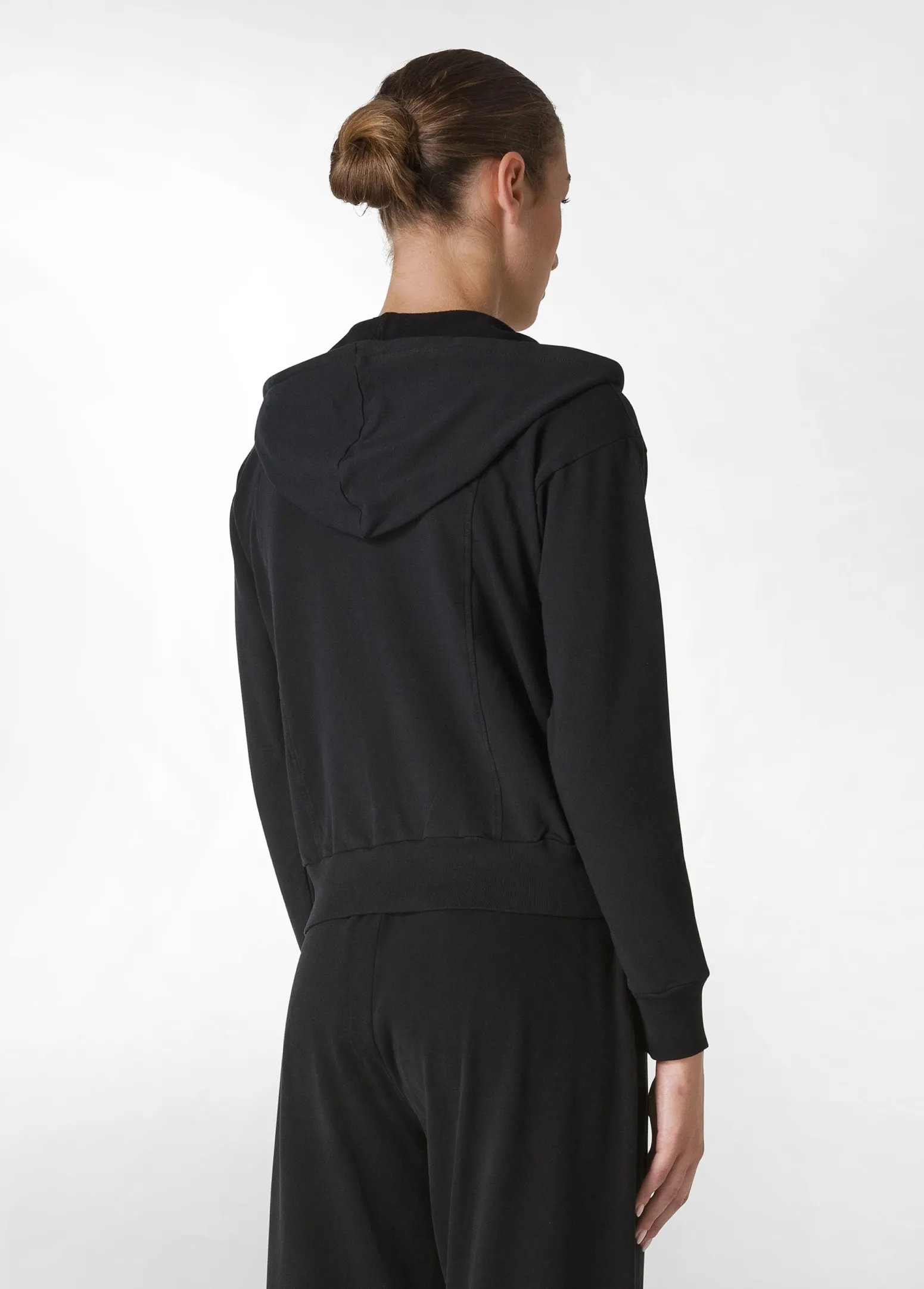 DEHA Felpe & Maglieria*Felpa Core Leggera Con Zip E Cappuccio Nero