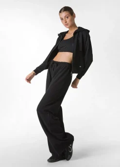 DEHA Felpe & Maglieria*Felpa Core Leggera Con Zip E Cappuccio Nero