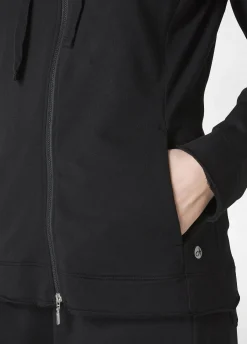 DEHA Felpe & Maglieria*Felpa Core Leggera Con Zip E Cappuccio Nero