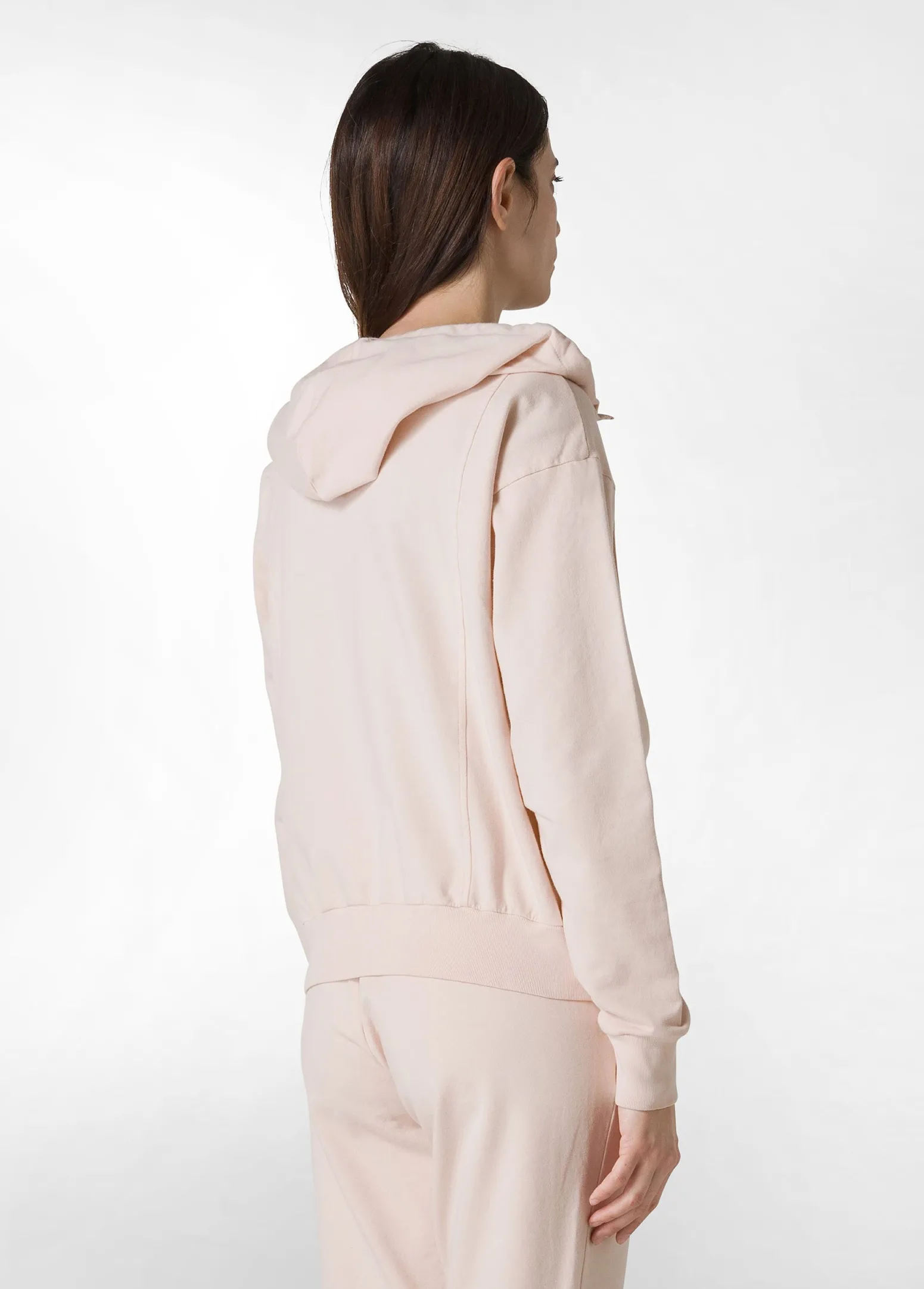 DEHA Felpe & Maglieria*Felpa Core Leggera Con Zip E Cappuccio Rosa