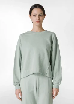 DEHA Felpe & Maglieria*Felpa Fiammata Vintage Verde