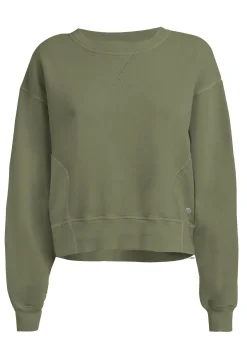 DEHA Felpe & Maglieria*Felpa Fiammata Vintage Verde
