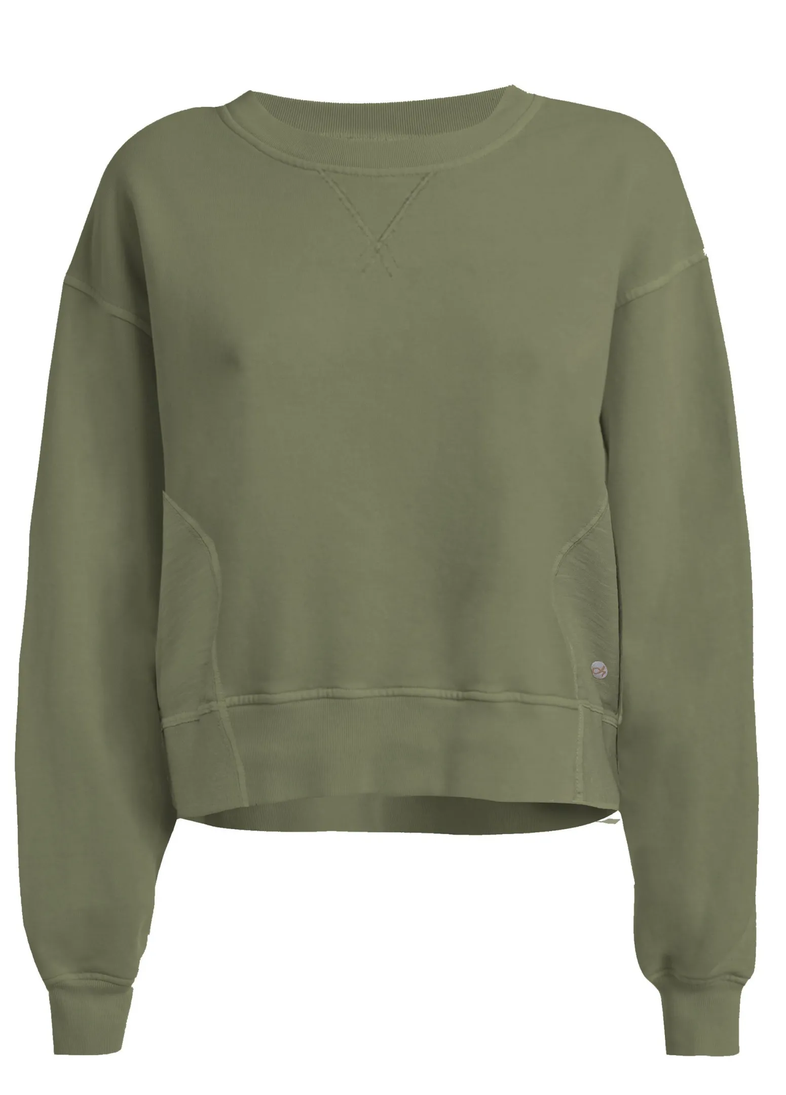 DEHA Felpe & Maglieria*Felpa Fiammata Vintage Verde