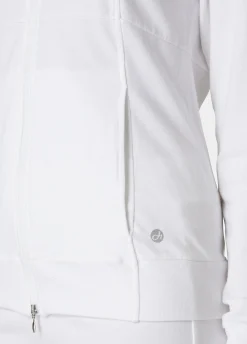 DEHA Felpe & Maglieria*Felpa Leggera Core Con Zip Bianco
