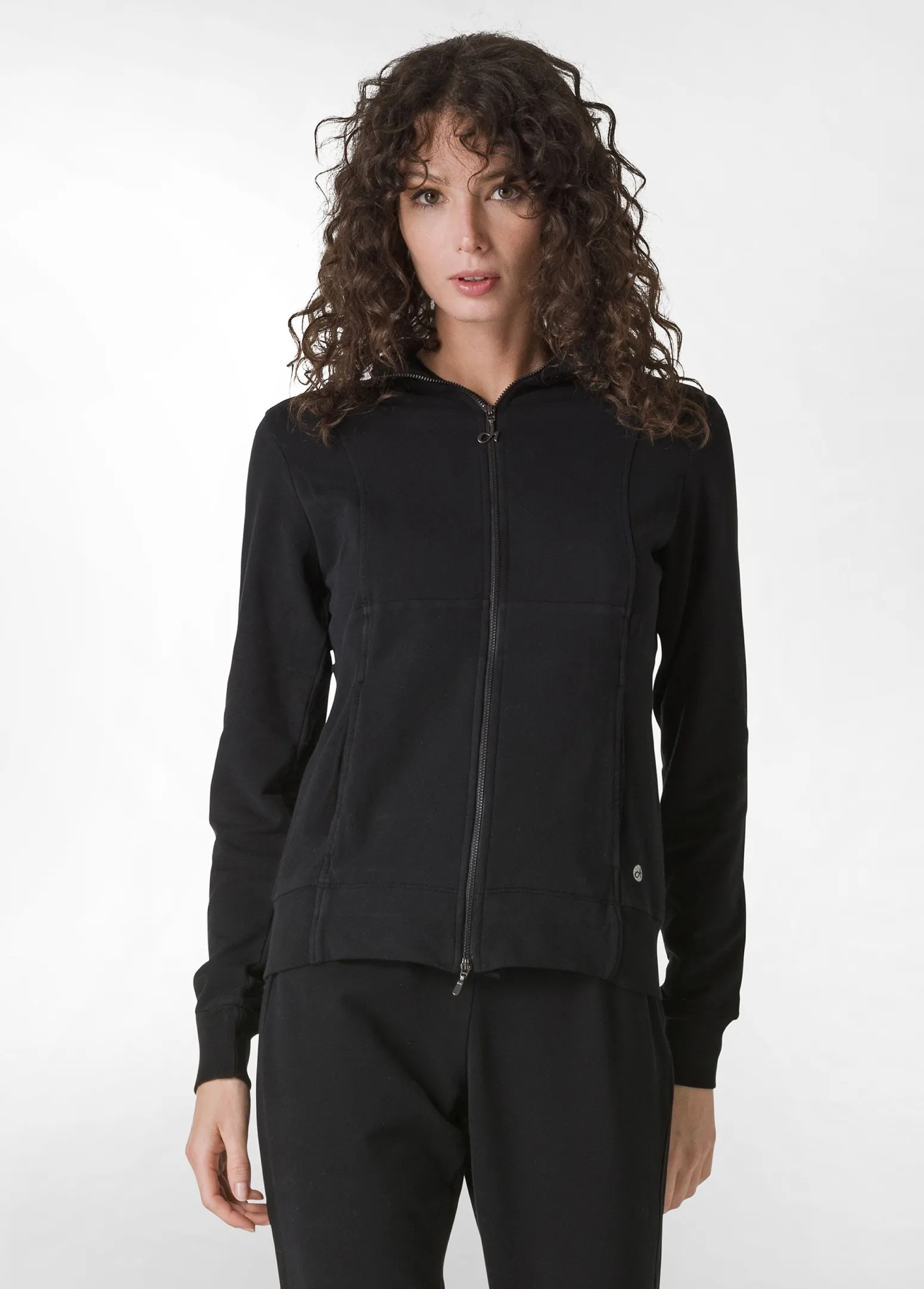 DEHA Felpe & Maglieria*Felpa Leggera Core Con Zip Nero