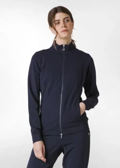 DEHA Felpe & Maglieria*Felpa Leggera Core Con Zip Blu