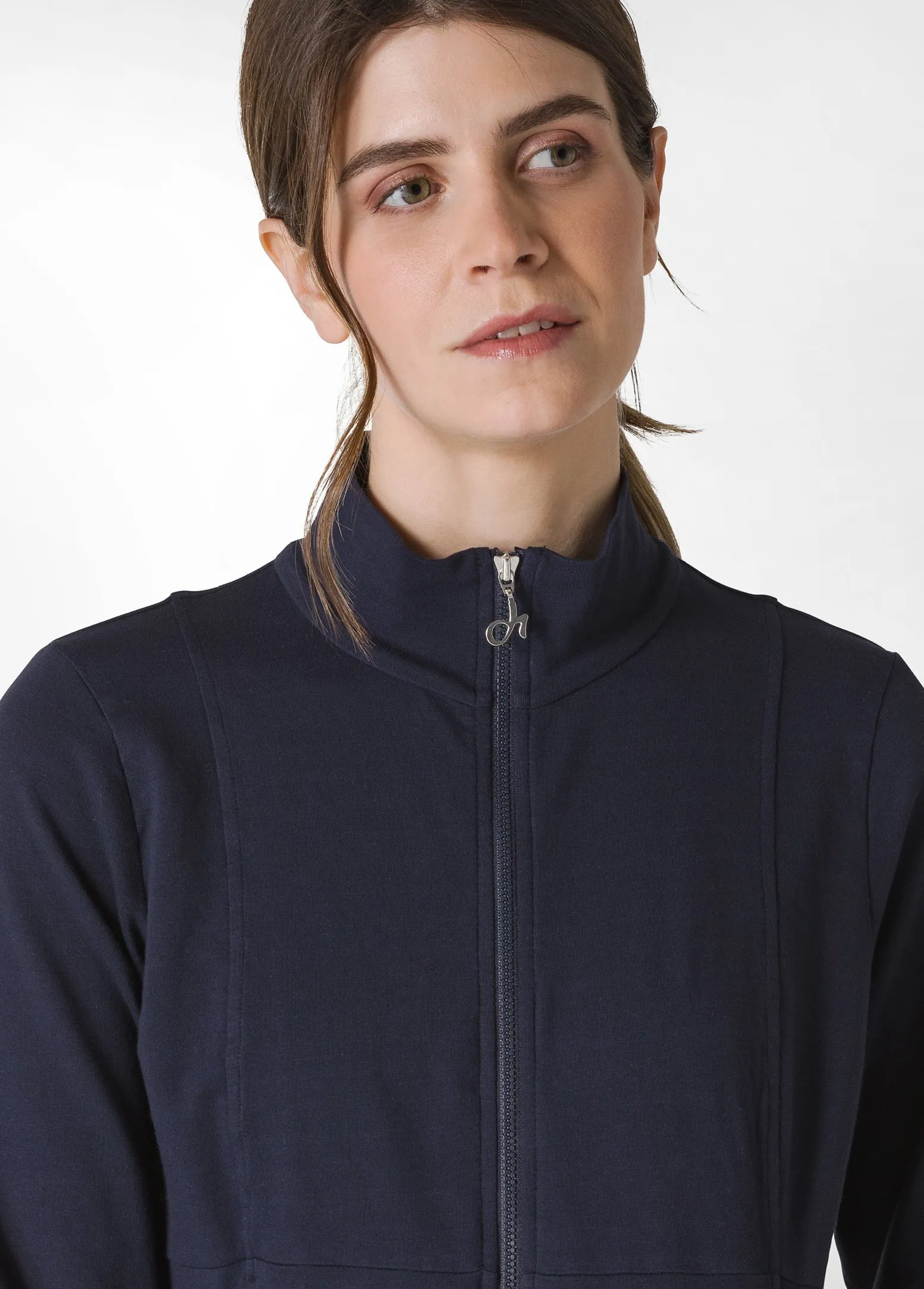 DEHA Felpe & Maglieria*Felpa Leggera Core Con Zip Blu