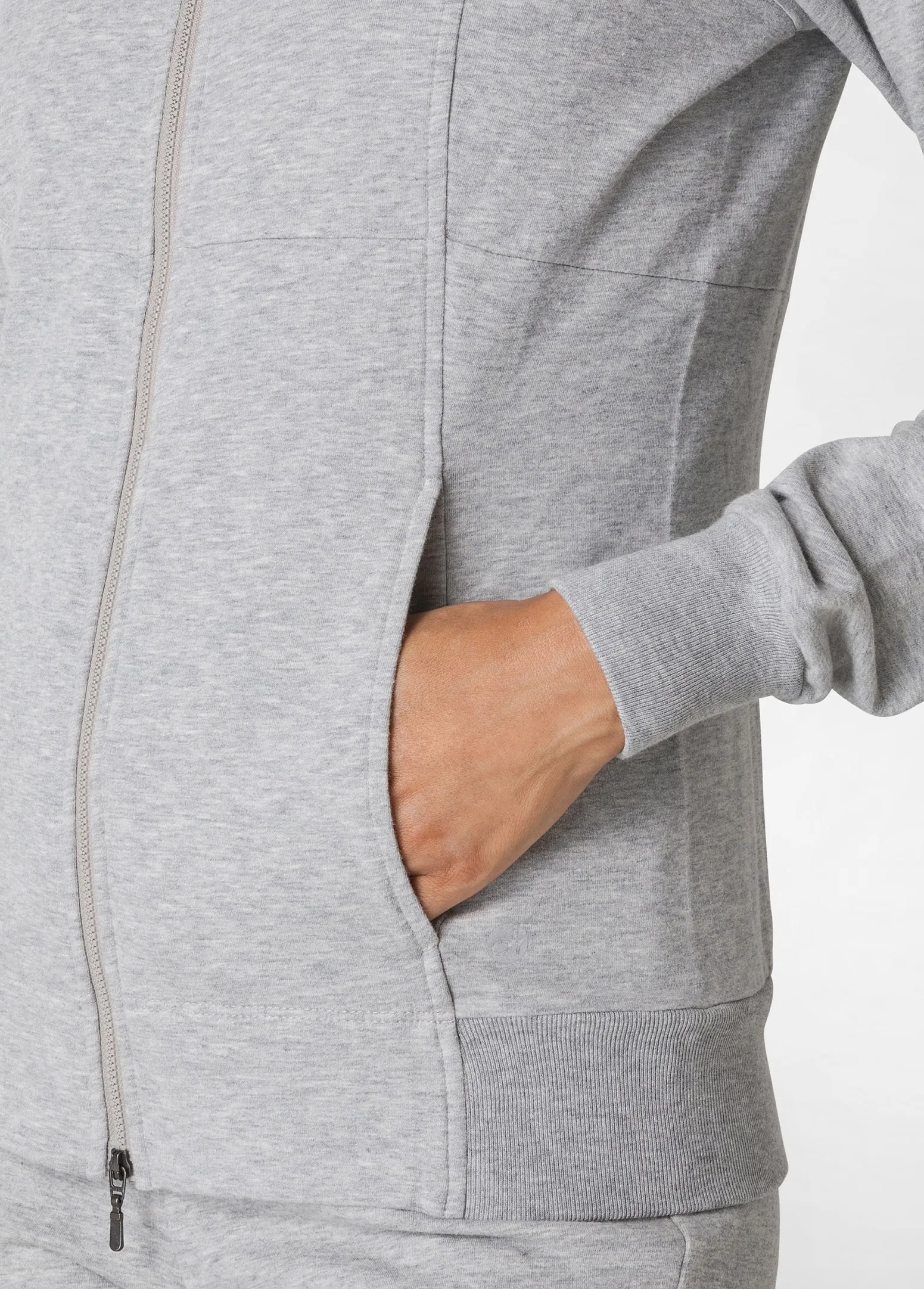 DEHA Felpe & Maglieria*Felpa Leggera Core Con Zip Grigio