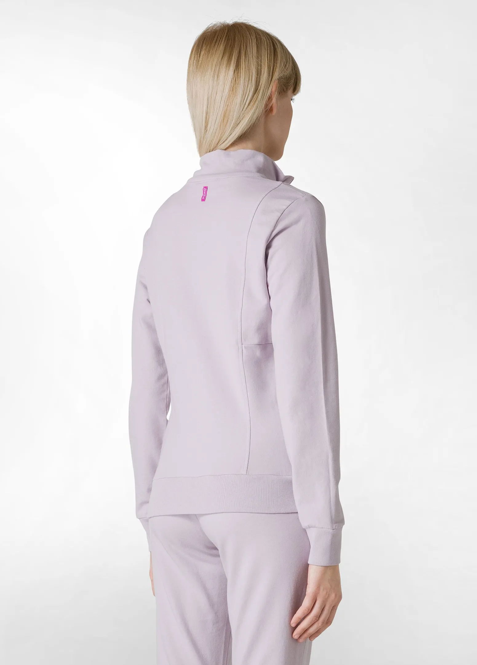 DEHA Felpe & Maglieria*Felpa Leggera Core Con Zip Viola