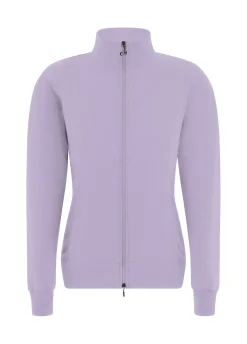 DEHA Felpe & Maglieria*Felpa Leggera Core Con Zip Viola