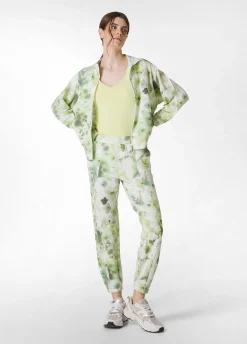 DEHA Felpe & Maglieria*Felpa Leggera Misto Viscosa Stampata Con Zip Verde