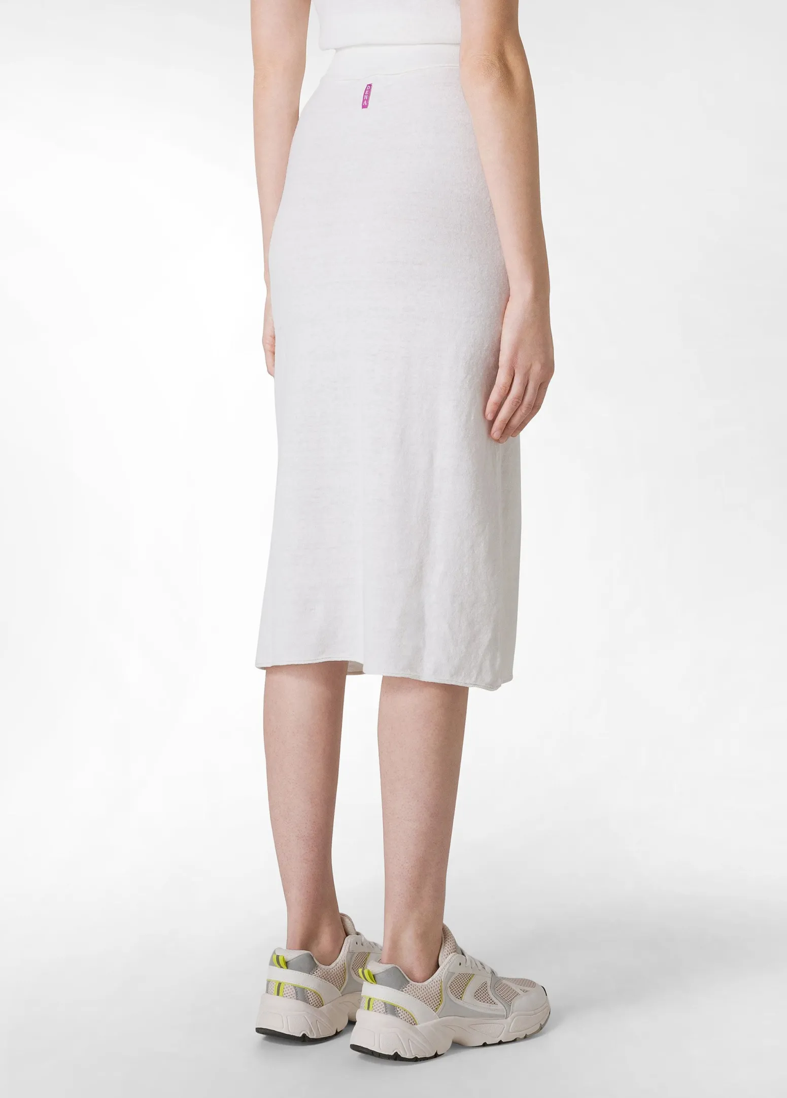 DEHA Vestiti, Gonne E Tute*Gonna A Maglia Bianco