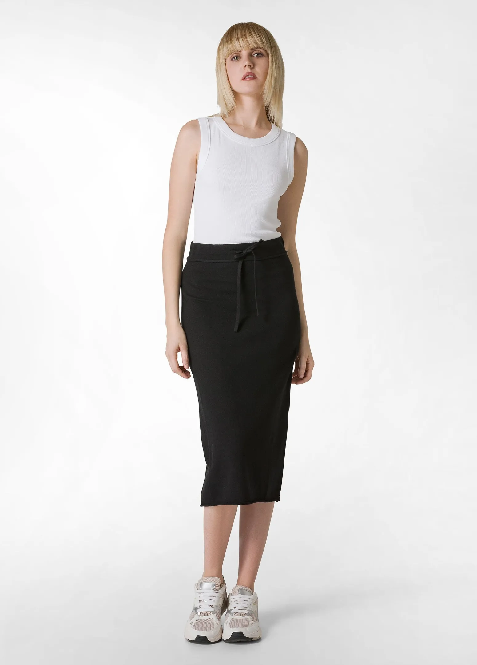 DEHA Vestiti, Gonne E Tute*Gonna A Maglia Nero