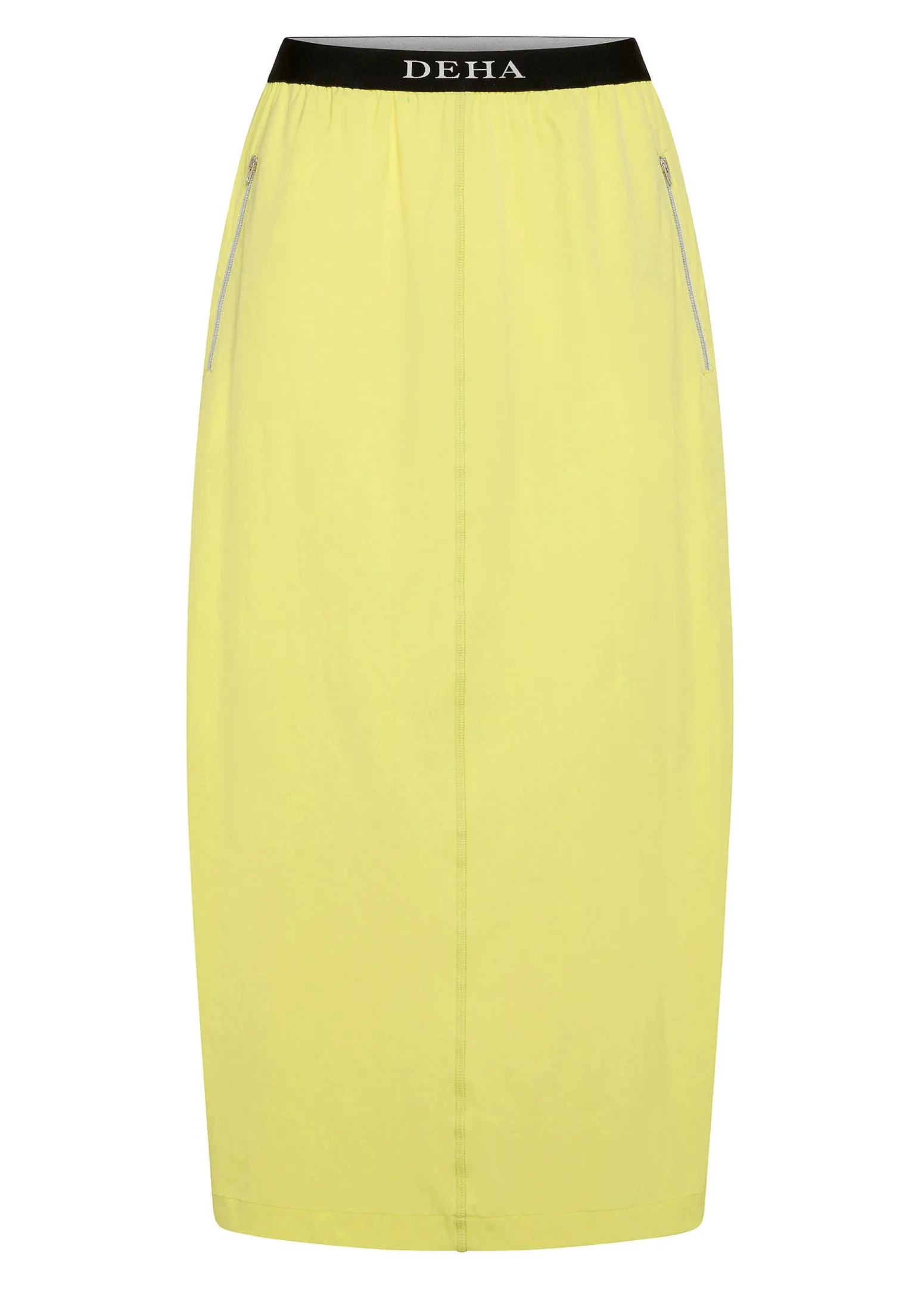 DEHA Vestiti, Gonne E Tute*Gonna In Nylon Con Logo Giallo