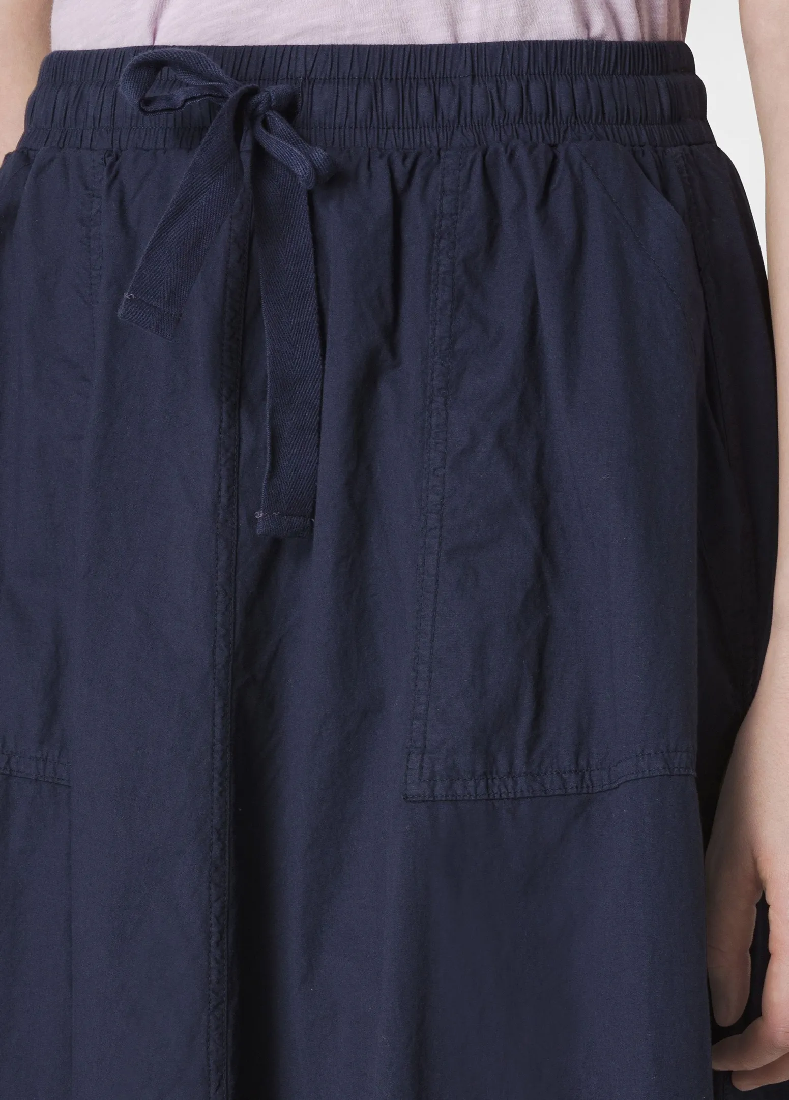 DEHA Vestiti, Gonne E Tute*Gonna Lunga In Popeline Blu