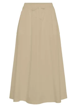 DEHA Vestiti, Gonne E Tute*Gonna Lunga In Popeline Beige