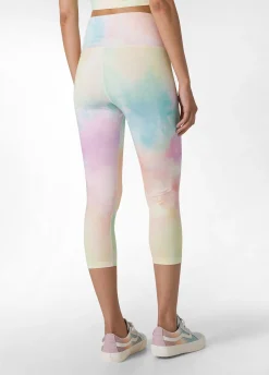 DEHA Leggings & Pantaloni Sportivi*Leggings 7/8 In Microfibra Riciclata Stampata Othe