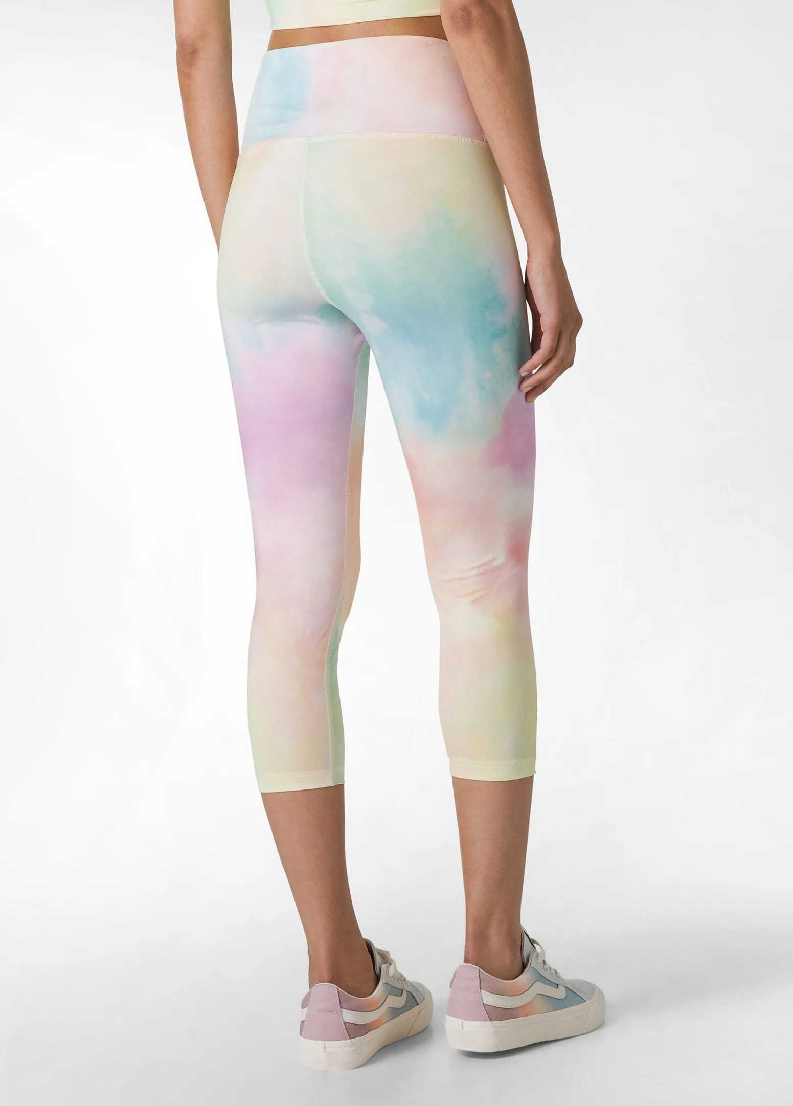 DEHA Leggings & Pantaloni Sportivi*Leggings 7/8 In Microfibra Riciclata Stampata Othe