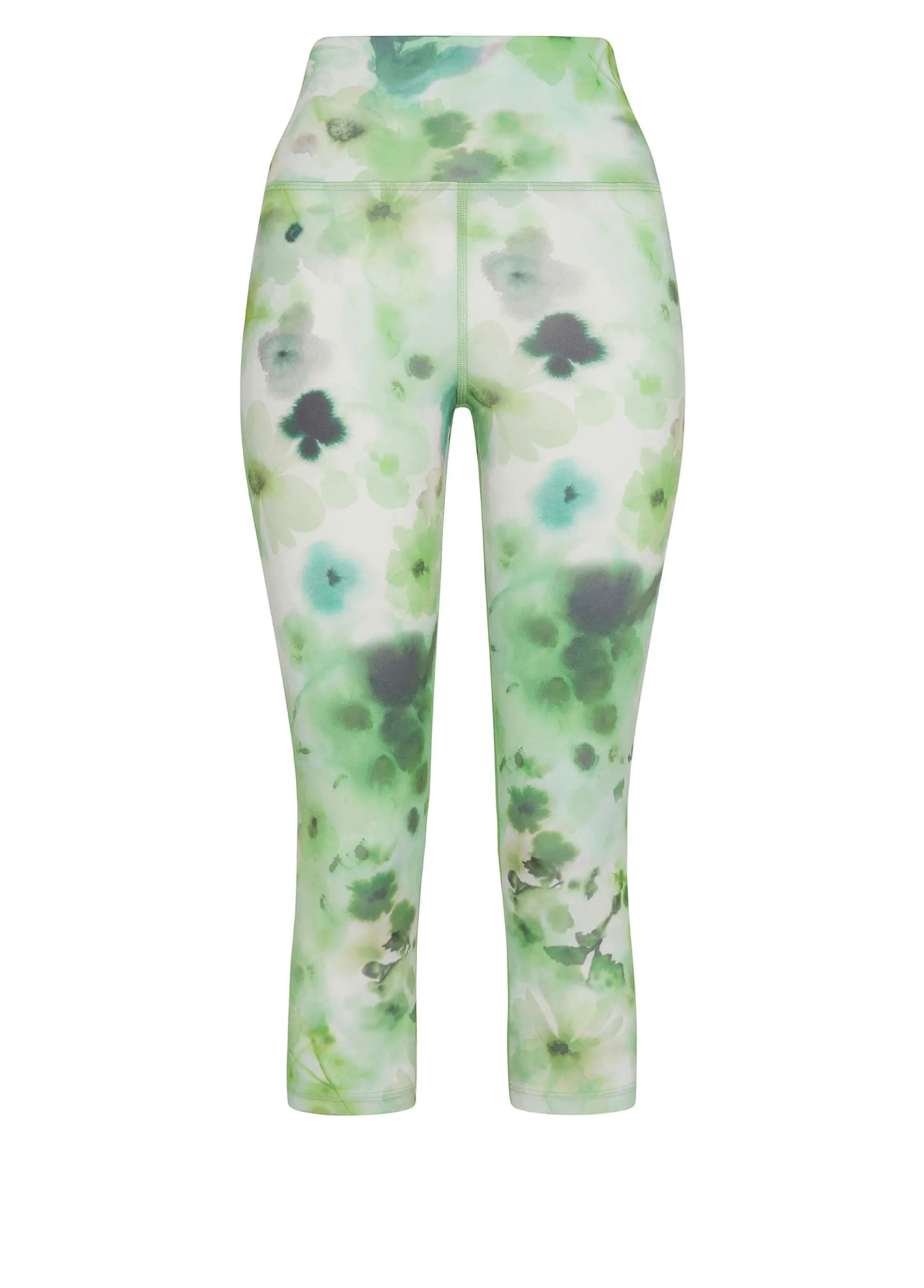 DEHA Leggings & Pantaloni Sportivi*Leggings 7/8 In Microfibra Riciclata Stampata Verd