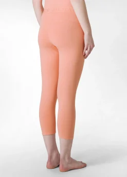 DEHA Leggings & Pantaloni Sportivi*Leggings 7/8 Jersey-Stretch Arancio