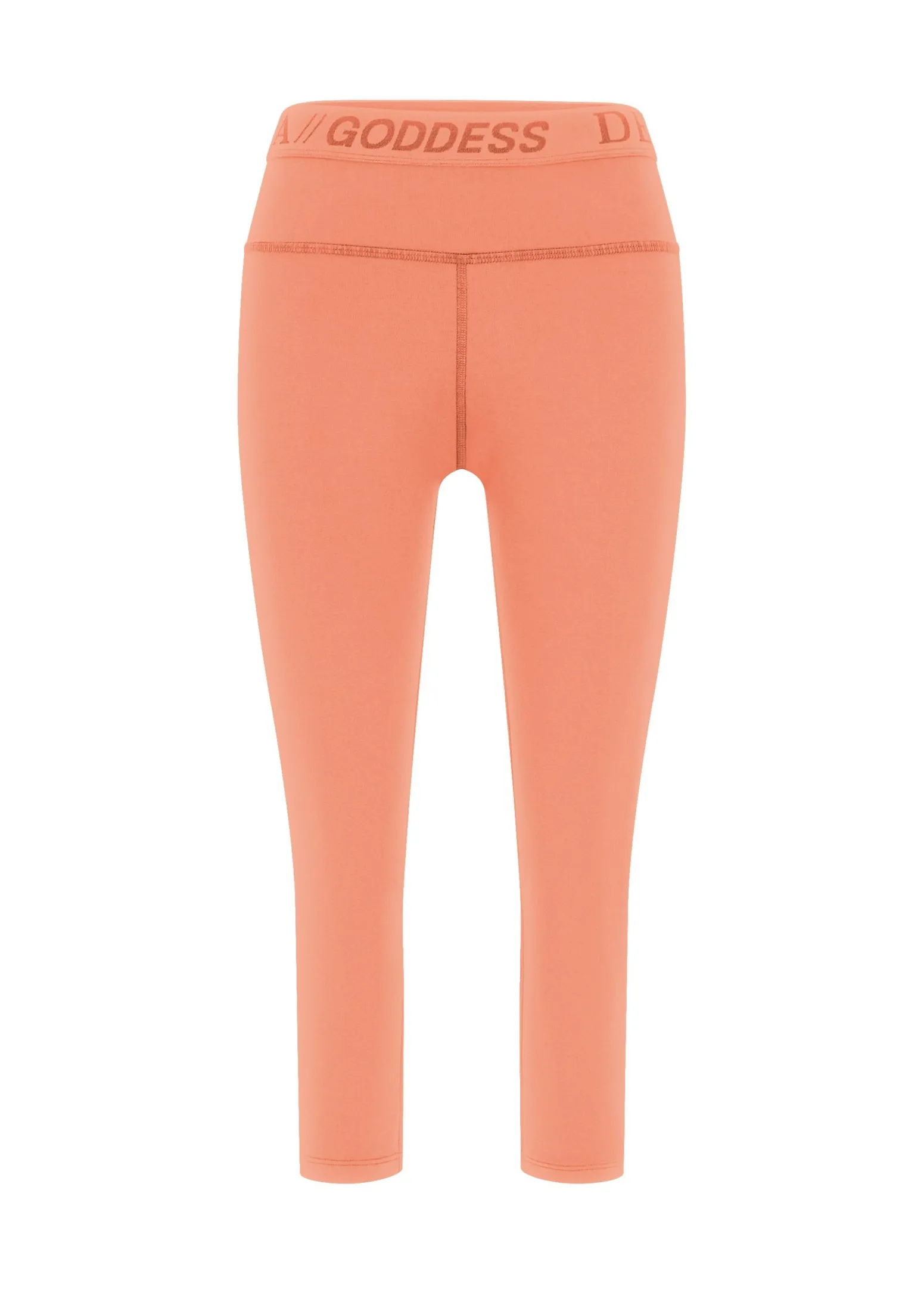 DEHA Leggings & Pantaloni Sportivi*Leggings 7/8 Jersey-Stretch Arancio