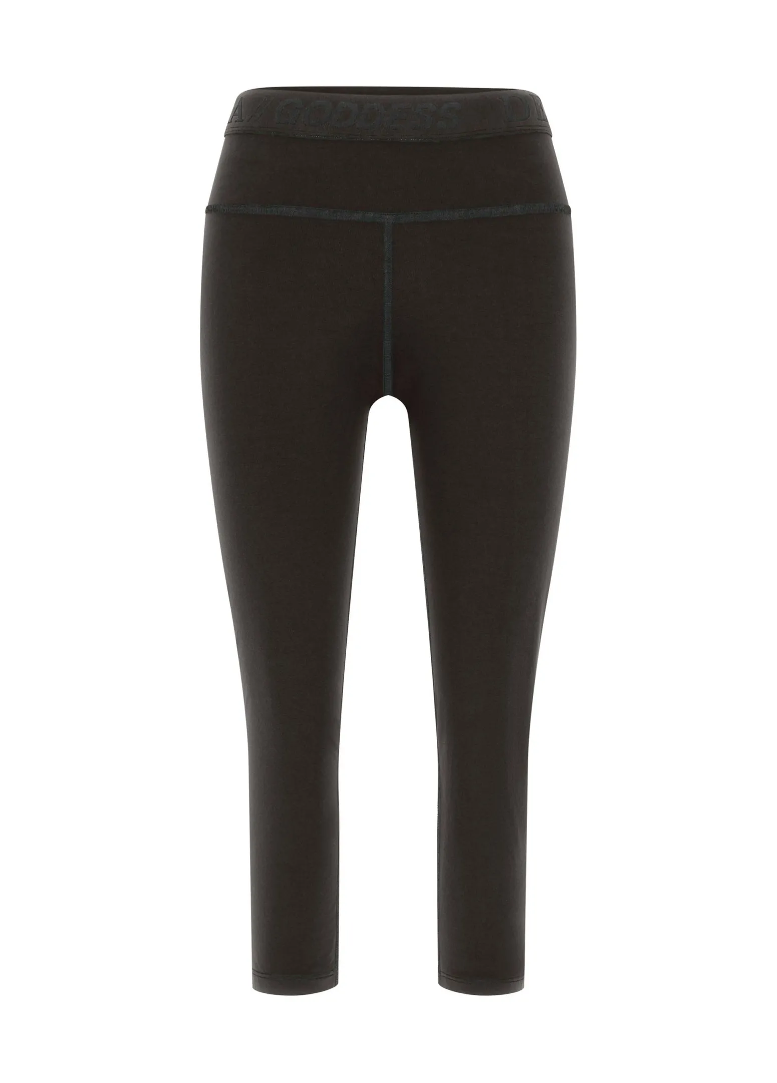 DEHA Leggings & Pantaloni Sportivi*Leggings 7/8 Jersey-Stretch Nero