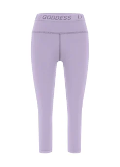 DEHA Leggings & Pantaloni Sportivi*Leggings 7/8 Jersey-Stretch Viola