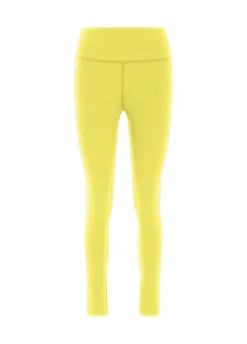 DEHA Leggings & Pantaloni Sportivi*Leggings Yoga In Microfibra Riciclata Giallo