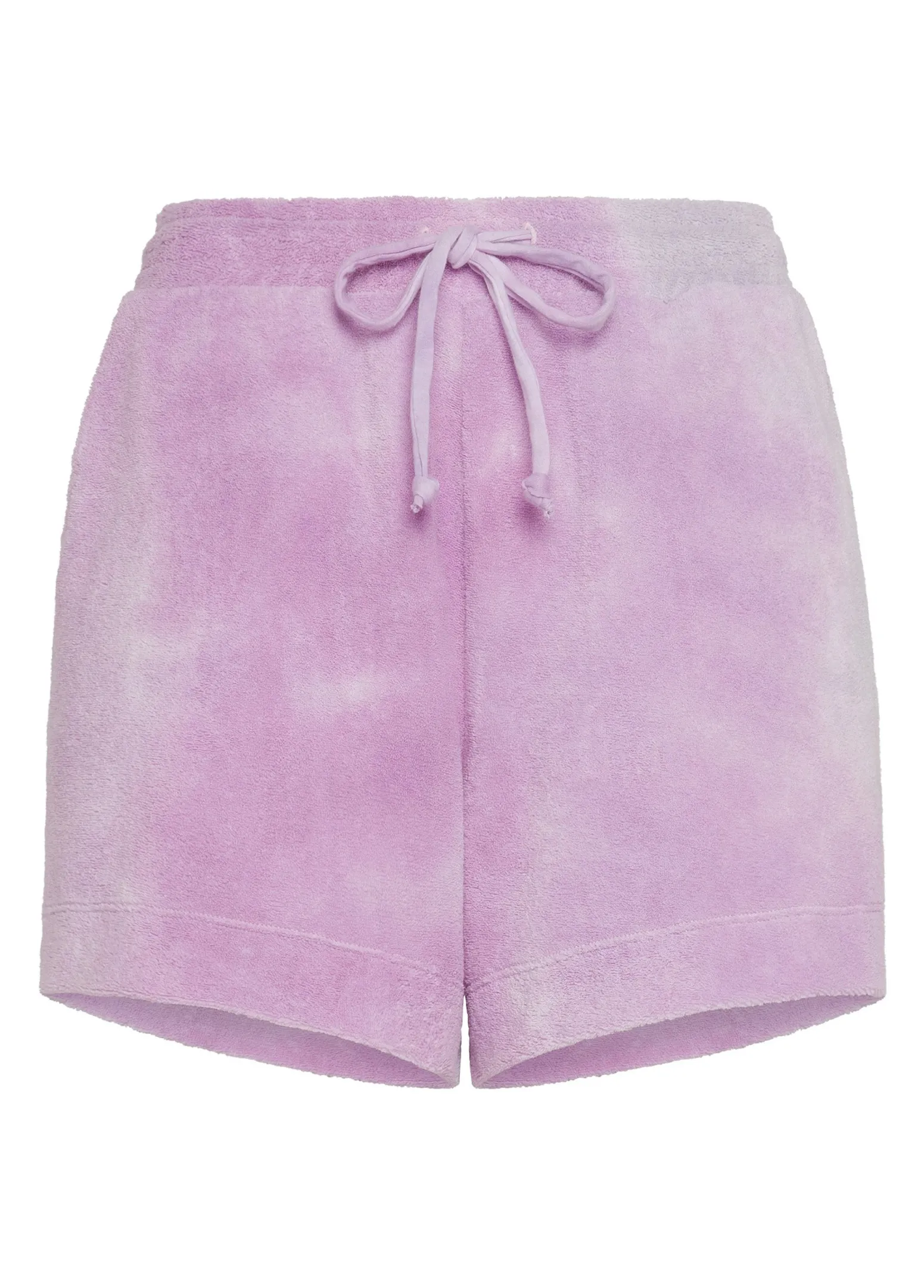 DEHA Pantaloncini Sportivi*Pantaloncino In Spugna Effetto Batik Viola