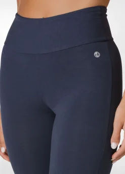 DEHA Pantaloni*Pantalone Aderente In Jersey Blu