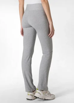 DEHA Pantaloni*Pantalone Aderente In Jersey Grigio