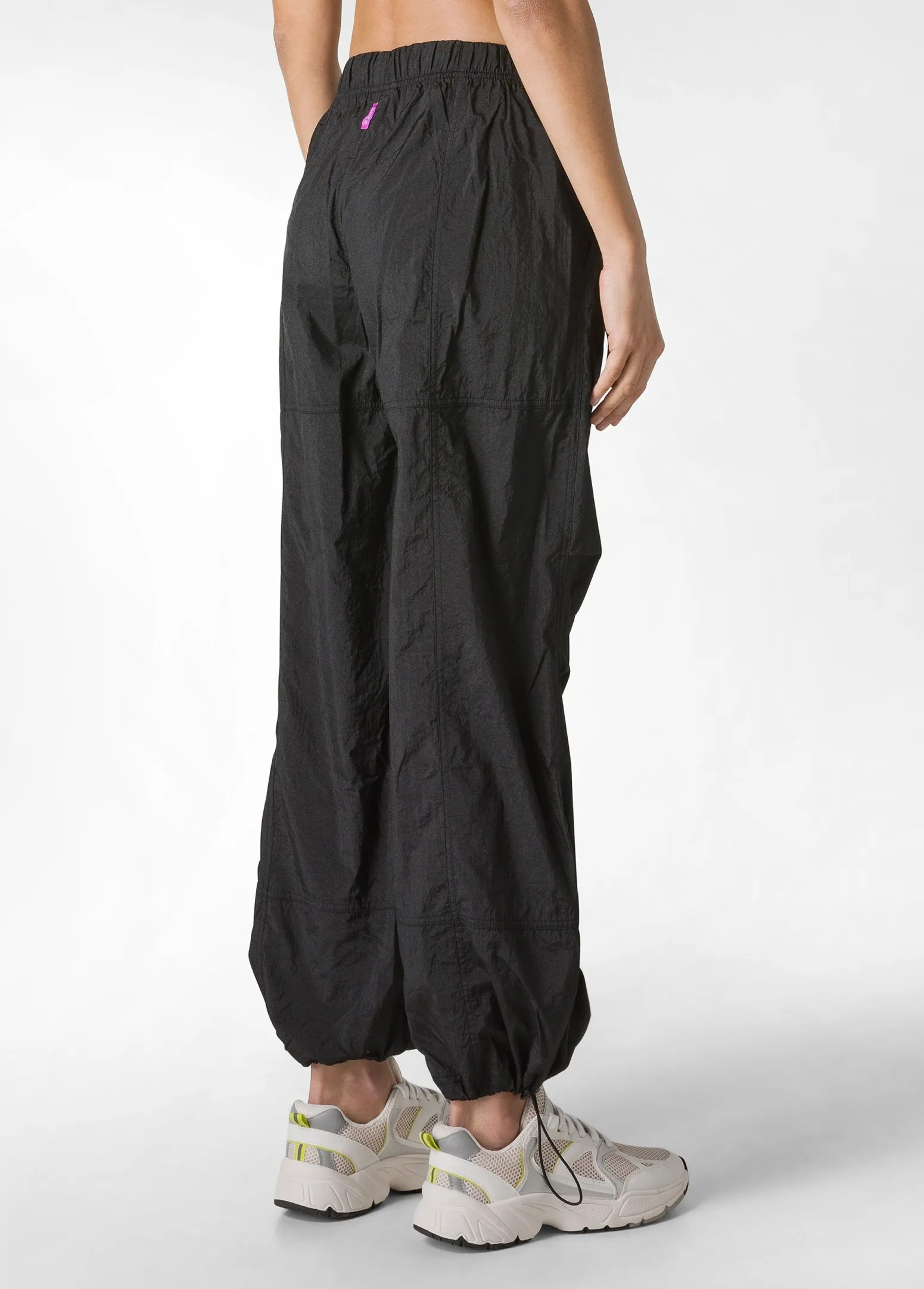 DEHA Pantaloni*Pantalone Balloon In Nylon Nero