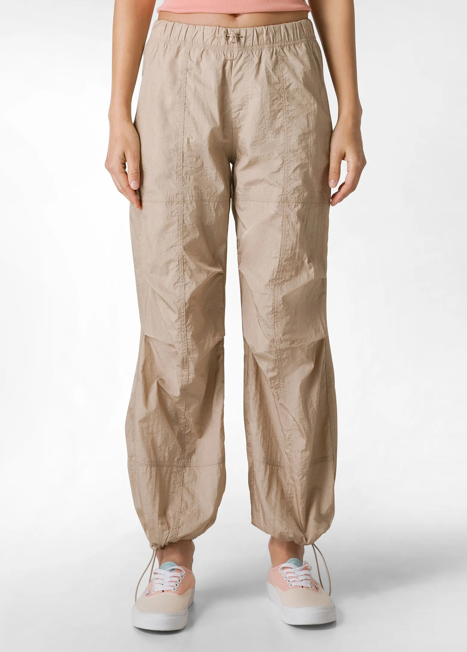 DEHA Pantaloni*Pantalone Balloon In Nylon Beige