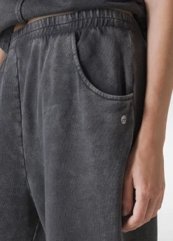 DEHA Pantaloni*Pantalone Balloon Marmorizzato Nero