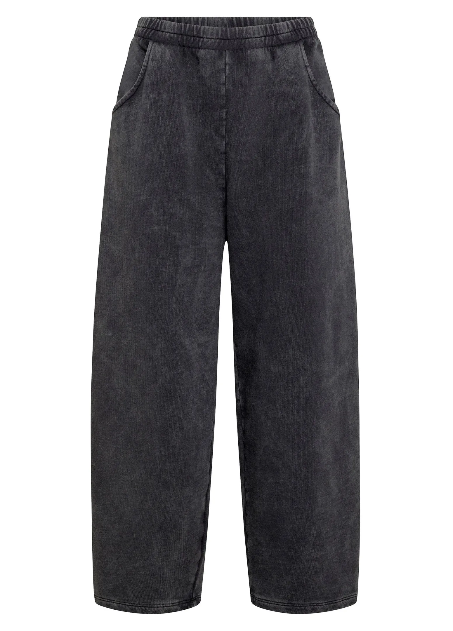 DEHA Pantaloni*Pantalone Balloon Marmorizzato Nero