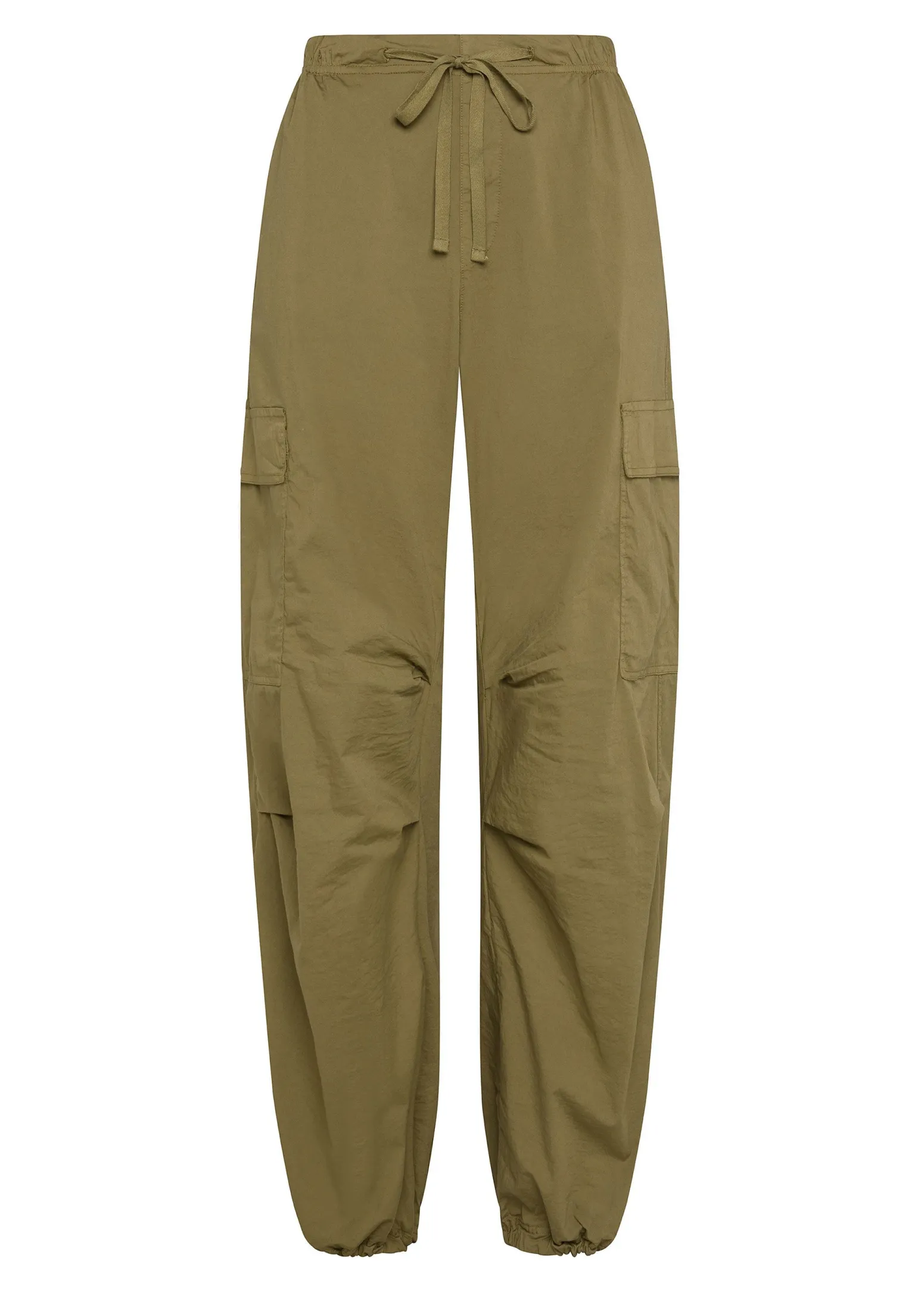 DEHA Pantaloni*Pantalone Cargo In Popeline Marrone